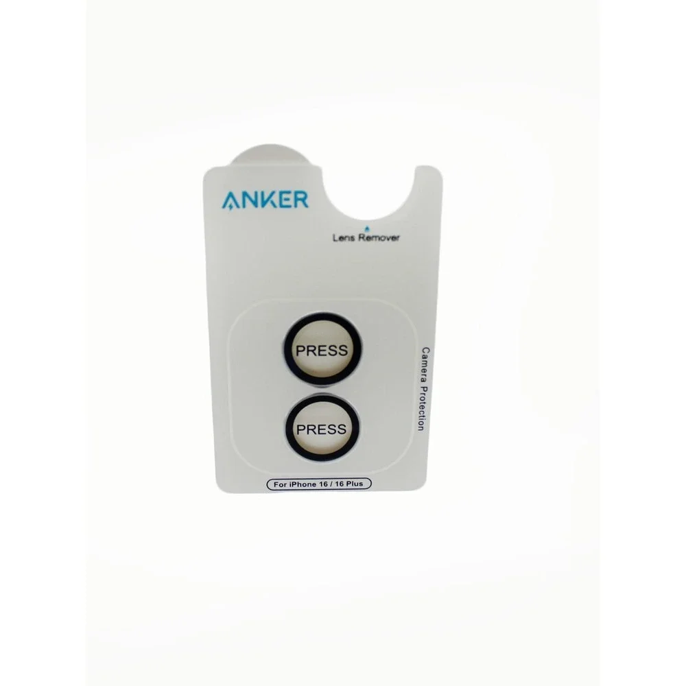 Anker Camera Lens Protector ShieldX Glass 2-Pack for iPhone 16 / 16 Plus A720G